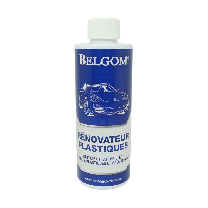 BELGOM RENOVATEUR PLASTIQUES (500ml) - LE PRATIQUE DU MOTARD