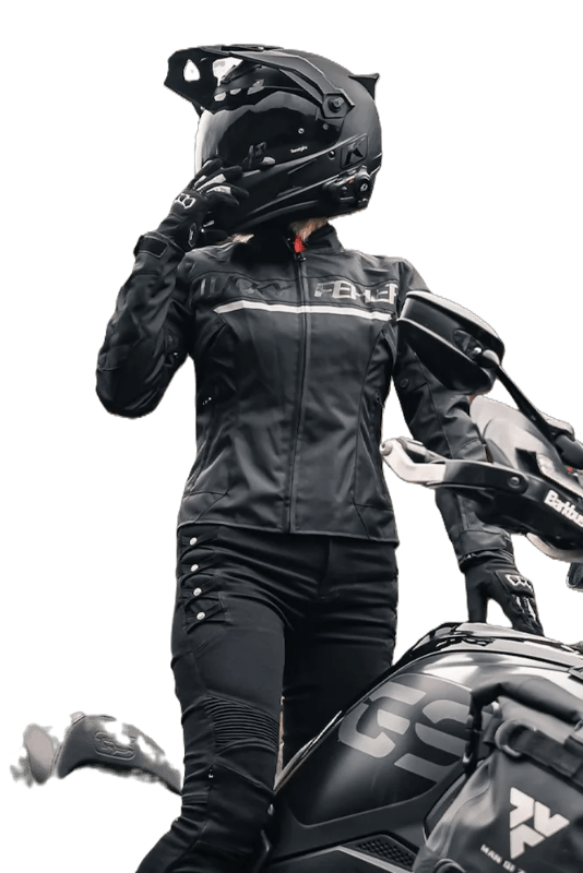 Pantalon Moto Femme Kevlar & Imperméable | RIDERIA™ - LE PRATIQUE DU MOTARD