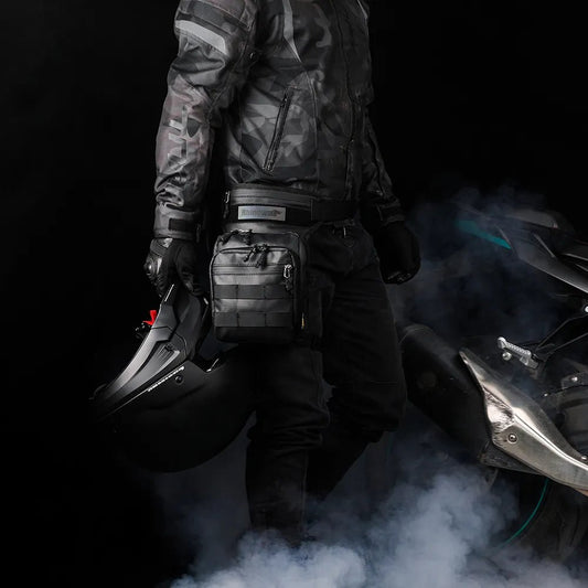 Sacoche de jambe moto - Rhinowalk - LE PRATIQUE DU MOTARD