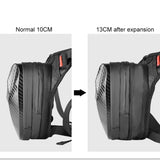 Sacoche de jambe moto - Carbone - LE PRATIQUE DU MOTARD