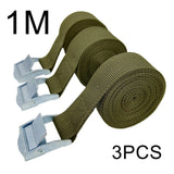 Set de 3 sangle d'arrimage 1M - LE PRATIQUE DU MOTARD