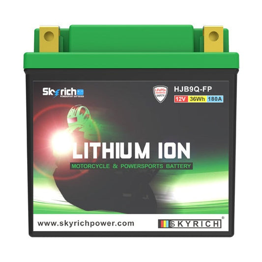 Batterie Moto Lithium 12V — Remplace YB9-B