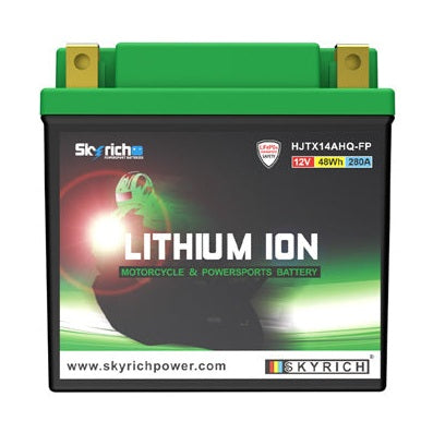 Batterie Moto Lithium 12V — Remplace YTX14AH-BS