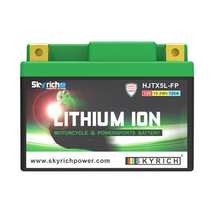 Batterie Moto Lithium 12V — Remplace YTX5L-BS