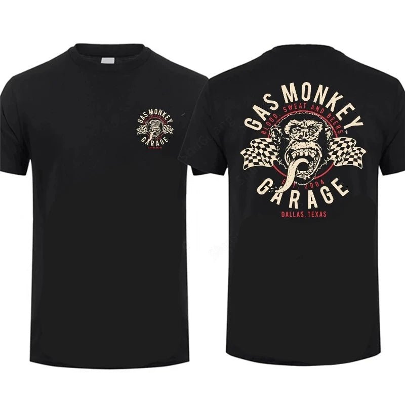 T-shirt - GAS MONKEY Blood and Beer - LE PRATIQUE DU MOTARD