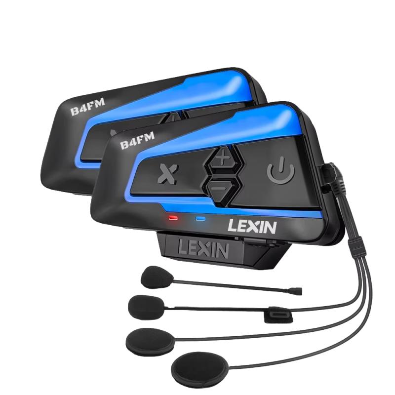 Intercom casque moto bluetooth LEXIN - 10 pilotes - LE PRATIQUE DU MOTARD