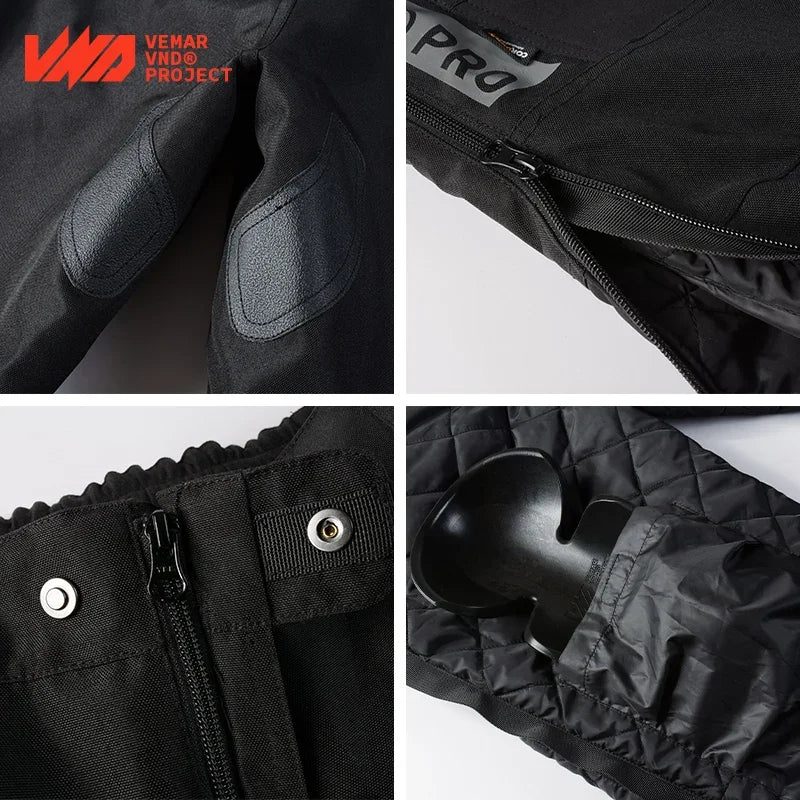 Pantalon Moto Hiver Homme – Protection Froid et Pluie - LE PRATIQUE DU MOTARD