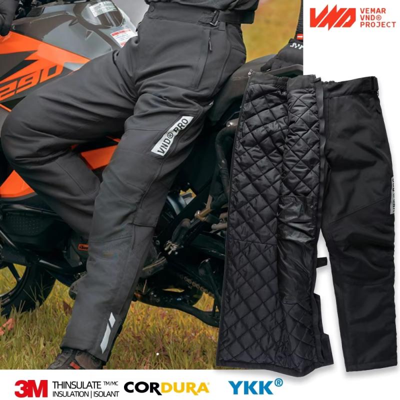 Pantalon Moto Hiver Homme – Protection Froid et Pluie - LE PRATIQUE DU MOTARD