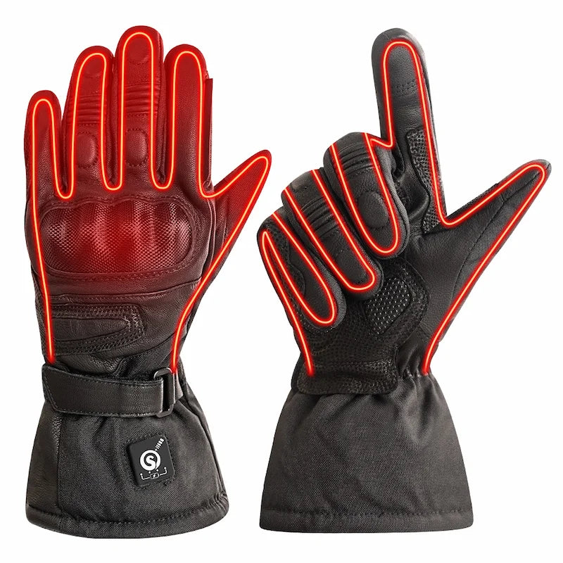 Gants Chauffants Moto Hiver | RacerPro™