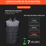 Gilet Chauffant Moto HOTGEAR™ - 21 Zones