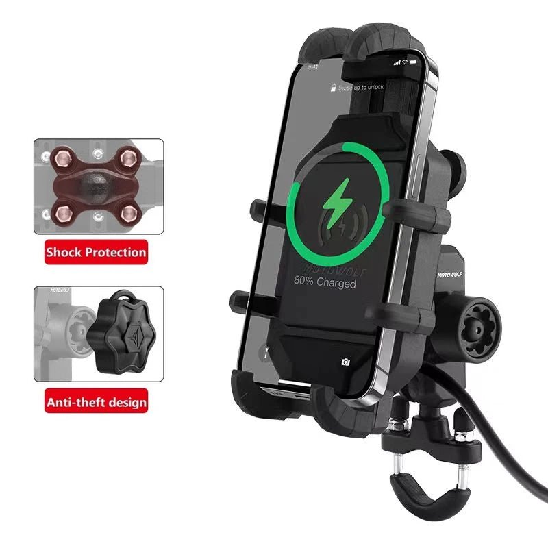 Support de Téléphone Moto Anti - Vibration - SteadyRide - LE PRATIQUE DU MOTARD