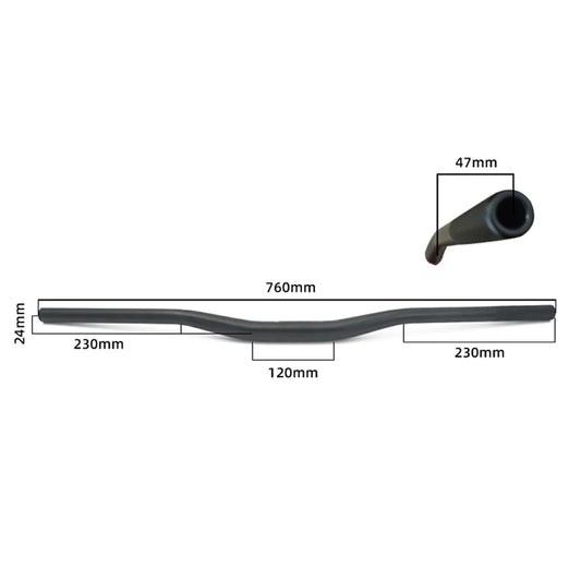 Guidon Moto Alu 28mm Plat - Confort et Style Cafe Racer - LE PRATIQUE DU MOTARD