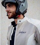 Blouson Moto Été Homme | Aéro - Flow “Sand” (blanc crème) - LE PRATIQUE DU MOTARD