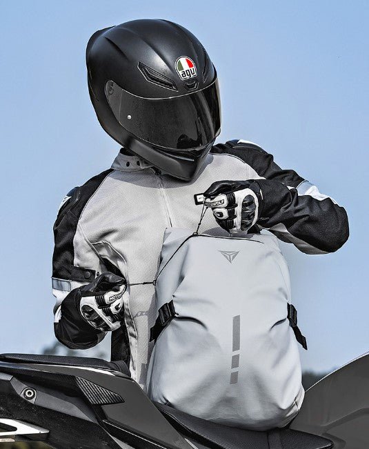 Motorcycle helmet backpack best sale