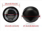 Phare rond moto LED avec veilleuse Angel Eyes - LE PRATIQUE DU MOTARD
