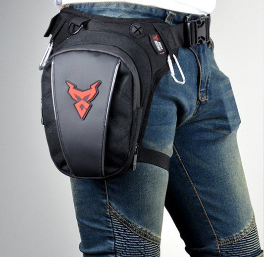 Sacoche de jambe motard + sac banane - LE PRATIQUE DU MOTARD