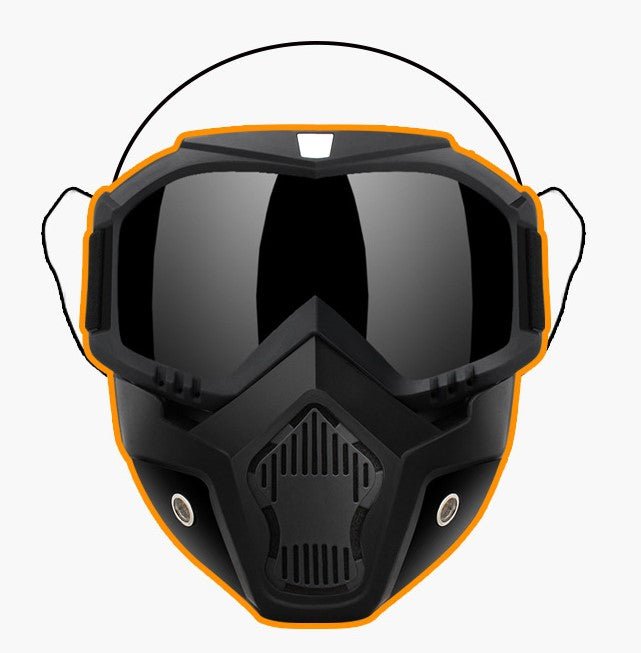 Masque moto - Bilens Or - LE PRATIQUE DU MOTARD