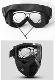 Masque visage moto - Transparent - LE PRATIQUE DU MOTARD