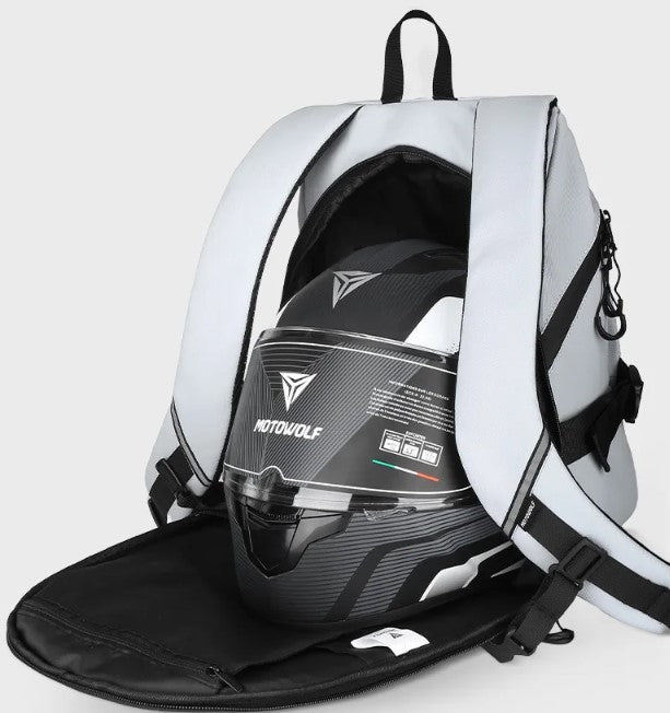 Sac a dos moto pour casque - RS-Pack™ - LE PRATIQUE DU MOTARD