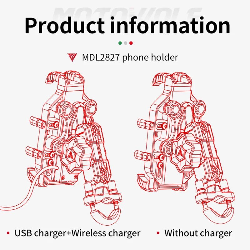 Support de Téléphone Moto Anti - Vibration - SteadyRide - LE PRATIQUE DU MOTARD