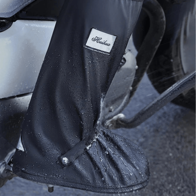 Couvre - chaussures Moto Imperméables - Protection Pluie Semelle Pleine - LE PRATIQUE DU MOTARD