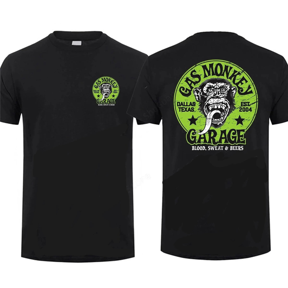 Bikers T-shirt - Gas Monkey Dallas