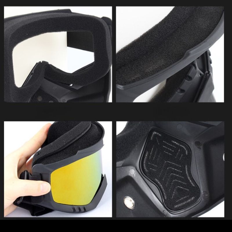 Masque moto bouche - LE PRATIQUE DU MOTARD