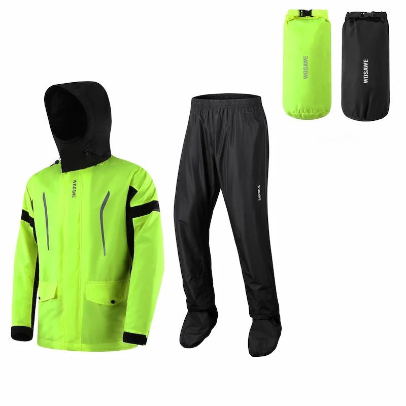 Tenue de Pluie Moto Intégrale | R - DEFENDER™ - LE PRATIQUE DU MOTARD