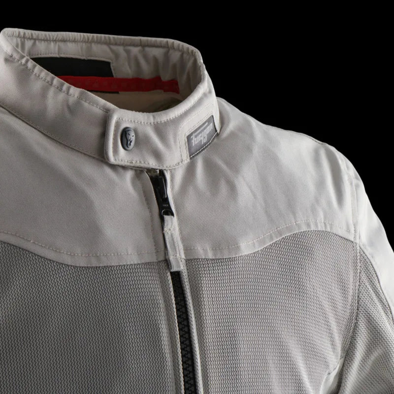 Blouson Moto été ventilé homme | MISTRAL EVO 3 Perle - LE PRATIQUE DU MOTARD