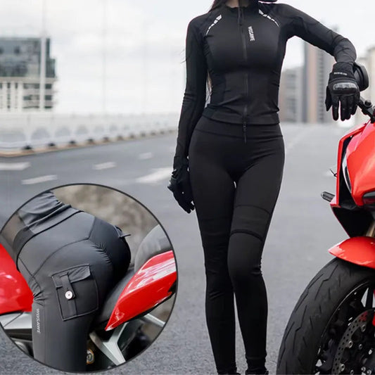 Women's motorcycle protective vest