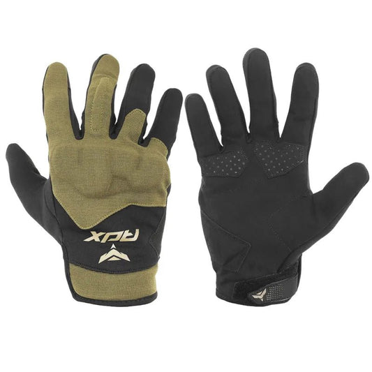 Gants Moto Printemps/Été StreetADX ™ | Noir Kaki (HOMOLOGUE) - LE PRATIQUE DU MOTARD