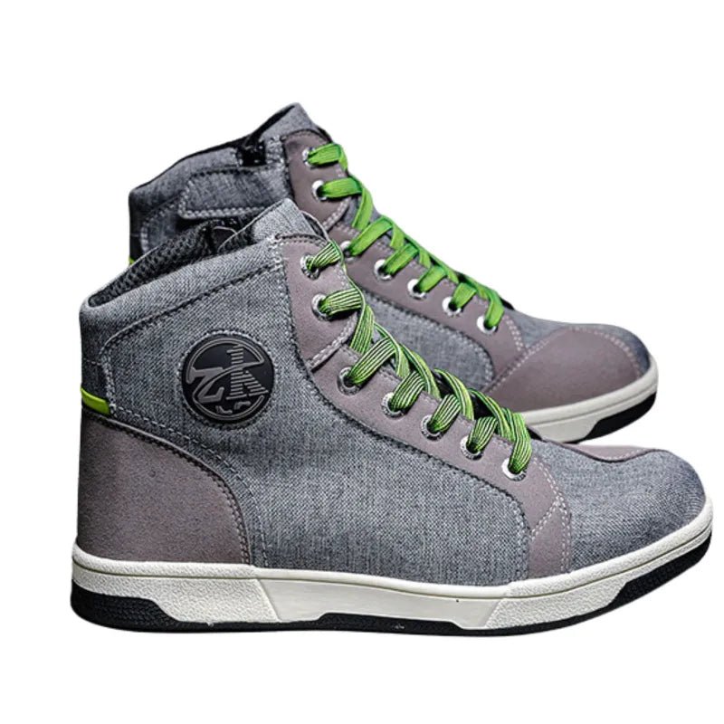 Basket Moto homme été - Noir / Gris - LE PRATIQUE DU MOTARD