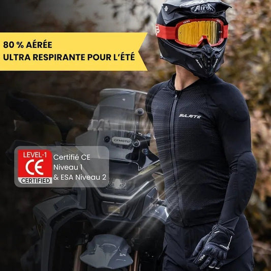 Veste moto homme été - AirFlow Defender™ - LE PRATIQUE DU MOTARD