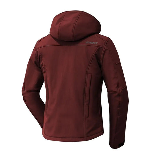Blouson moto femme - CIRRUS Spring Rouge Bordeaux - LE PRATIQUE DU MOTARD