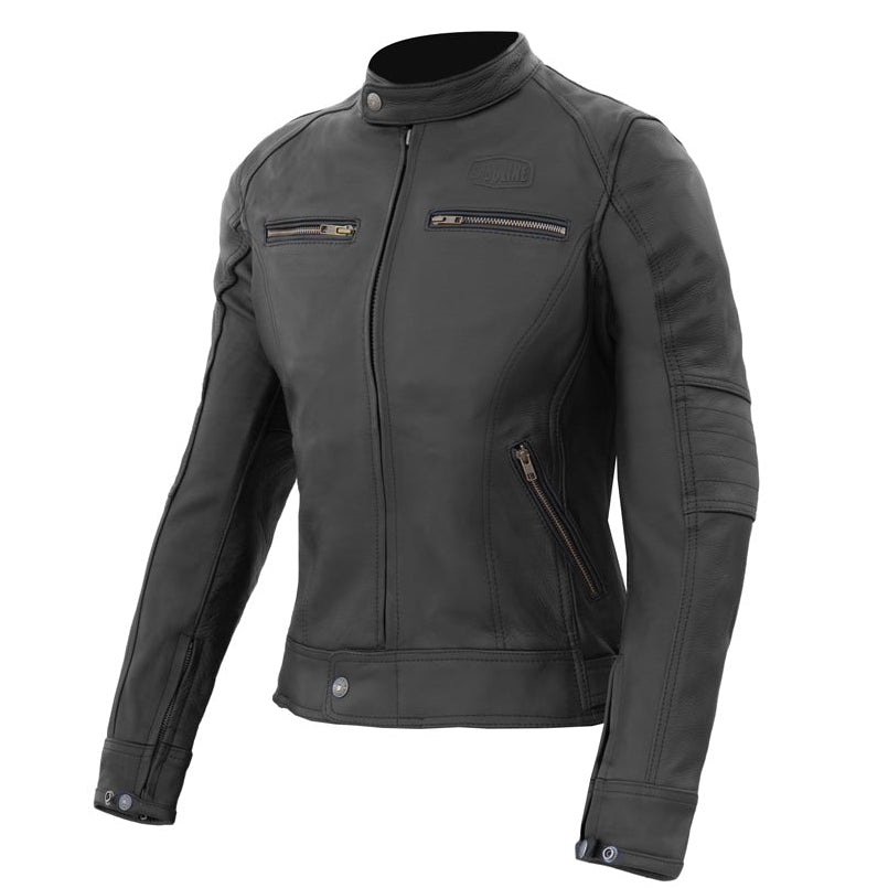 Blouson Cuir Moto Femme | Gasoline™ - LE PRATIQUE DU MOTARD