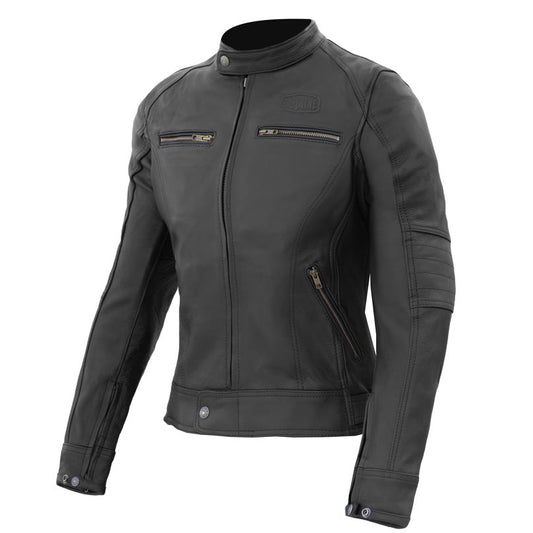 Blouson Cuir Moto Femme | Gasoline™