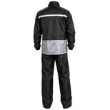 Ensemble Pluie Moto 2 Pièces Enduit PVC — 100 % Étanche
