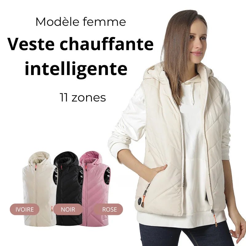 Gilet Chauffant Femme moto | WarmMotion™ - LE PRATIQUE DU MOTARD