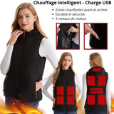 Gilet Chauffant Femme moto | WarmMotion™ - LE PRATIQUE DU MOTARD