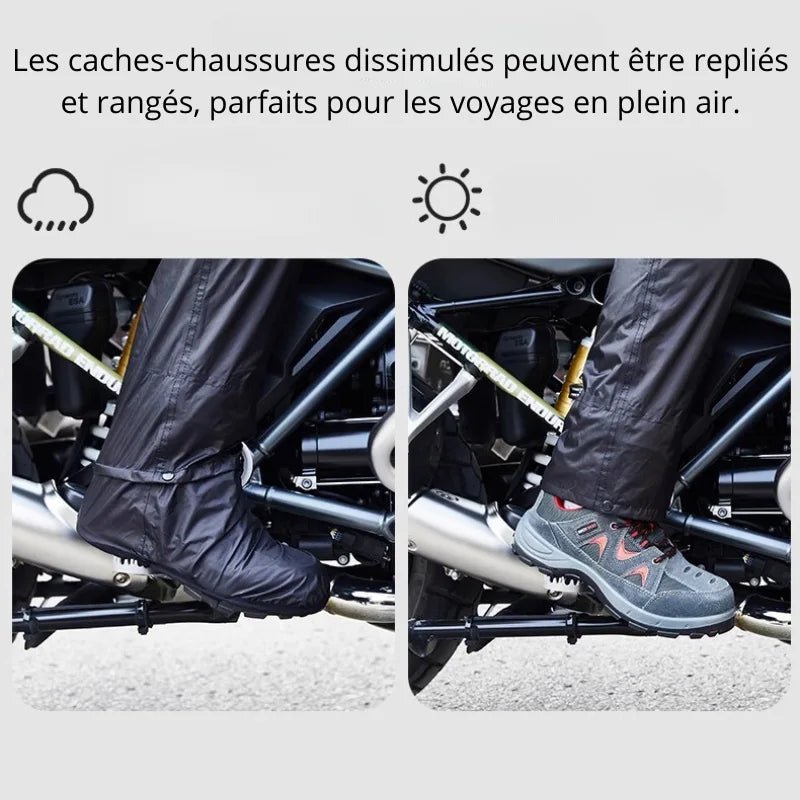 Tenue de Pluie Moto Lucky™ | Conçu pour les Aventuriers de la Route - LE PRATIQUE DU MOTARD