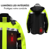 Tenue de pluie moto| GS2 Jaune - LE PRATIQUE DU MOTARD