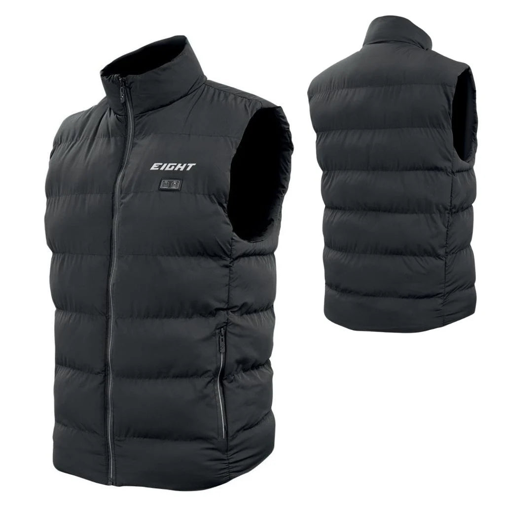 Gilet Chauffant moto ARTIK™ - Confort Extrême — Face / dos