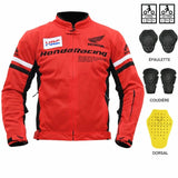 Blouson moto été | Honda Racing HRC - LE PRATIQUE DU MOTARD