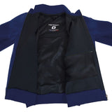 Veste Moto Softshell Laminé Homme Harisson Prelude Bleu CE - LE PRATIQUE DU MOTARD