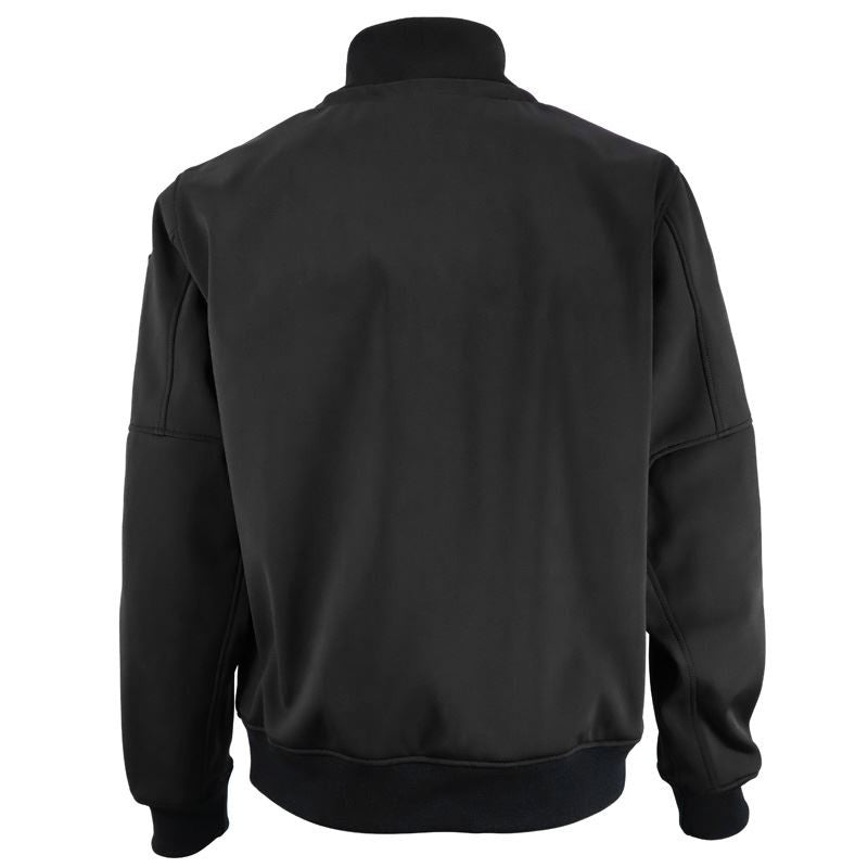 Veste Moto Softshell Laminé Homme Harisson Prelude Noir CE - LE PRATIQUE DU MOTARD