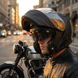 Casque modulable avec Bluetooth Intégré -  Noir Mat