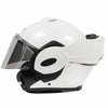 Casque Flip-Up FlipTech EIGHT – Blanc Brillant | ECE 22.06 Jet & Intégral