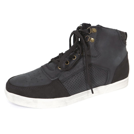 Basket Moto Homme Harisson Apache Noir — Cuir CE - LE PRATIQUE DU MOTARD