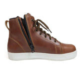 Chaussure Moto Homme Harisson Curtis WP Marron — Waterproof Cuir CE - LE PRATIQUE DU MOTARD