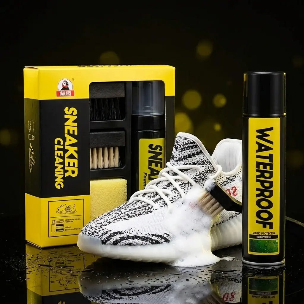 Kit Pro Nettoyage Chaussures + Spray Waterproof — Résultat Garanti - LE PRATIQUE DU MOTARD